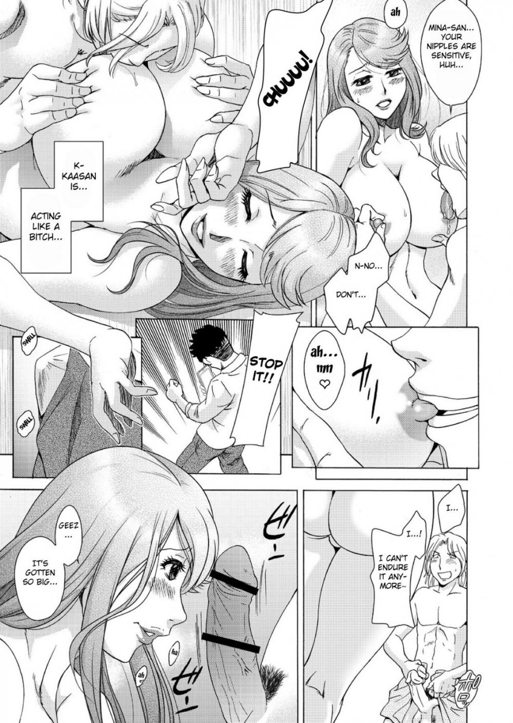 Hentai Manga Comic-The Son's Mom-Play ~She'll Looks At Her Son Sexually As She Thrusts Her Hips-Read-8